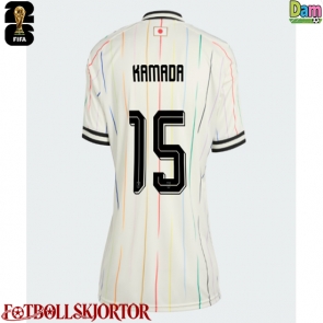 Japan Daichi Kamada #15 Bortatröja Dam VM 2026 Kortärmad